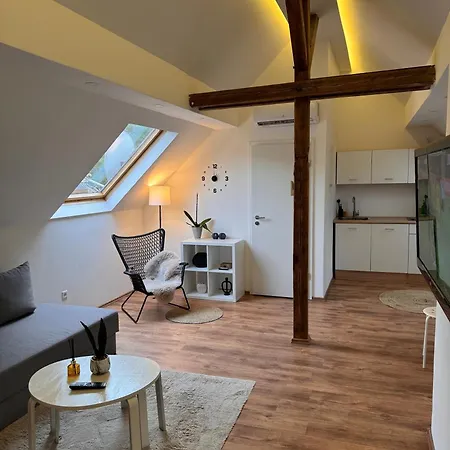 Appartement Exquisites Loft Mit Schloss Blick Fuer 5 Personen